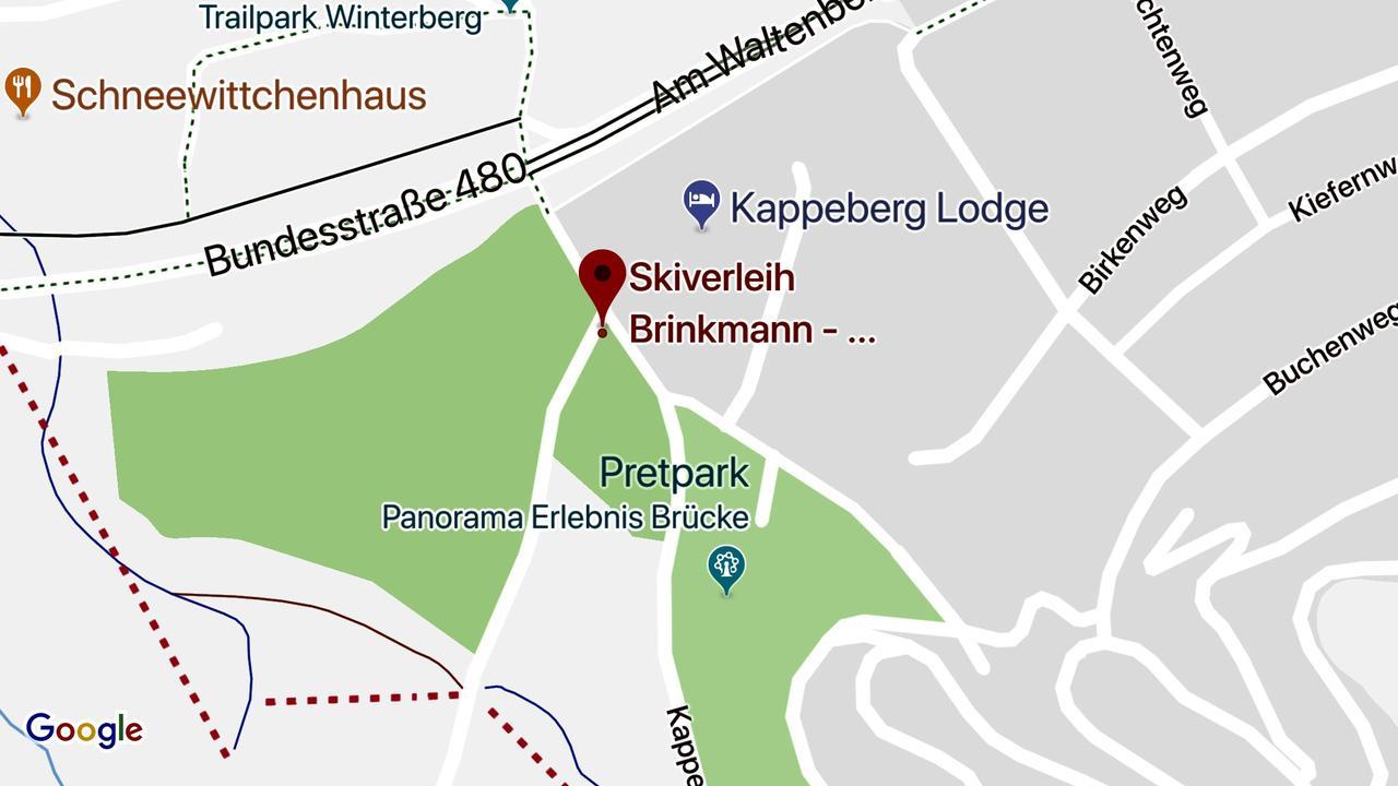 Kappeberg Lodge Winterberg Bagian luar foto